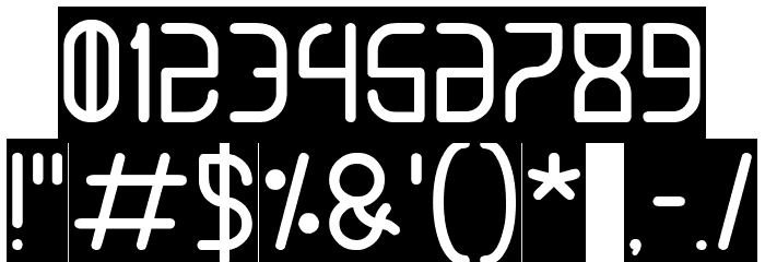 Katarzyna-Inverse Font OTHER CHARS