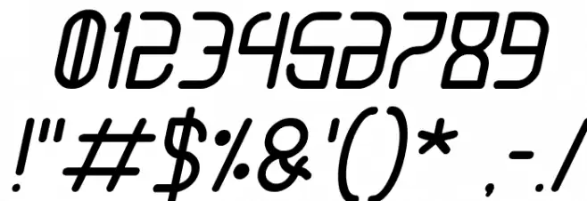 Katarzyna Italic Font OTHER CHARS