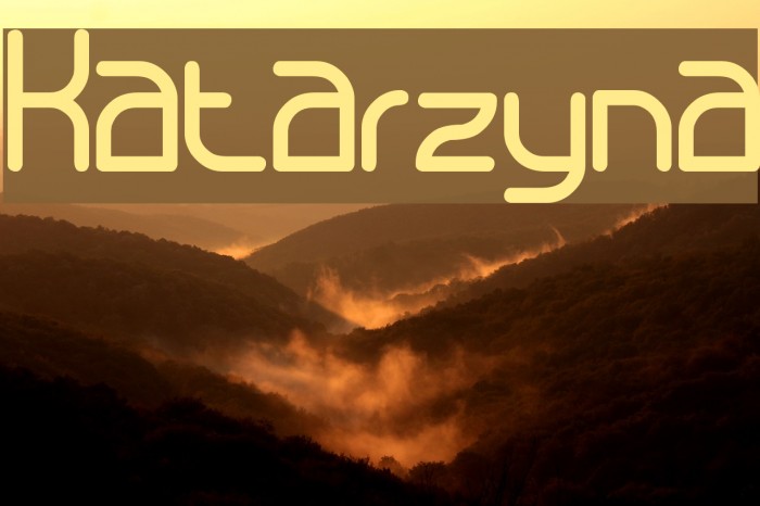 Katarzyna Font examples