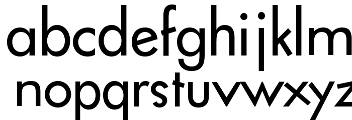 Katas Regular Font LOWERCASE