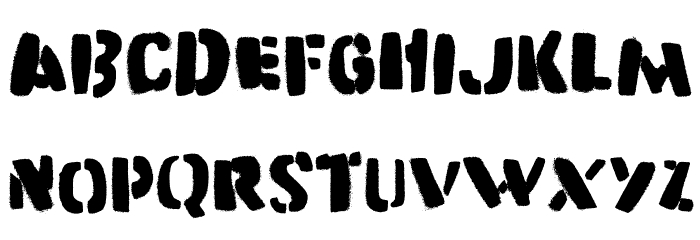 Katastrofe DEMO Regular Font LOWERCASE