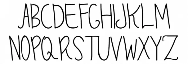 Kate Raymond Demo Monoline Font OTHER CHARS