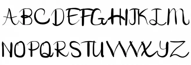 Kate Raymond Demo Script Font OTHER CHARS