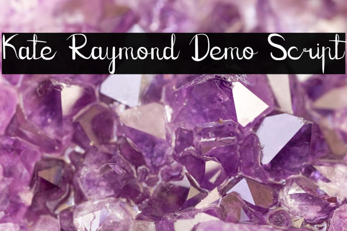 Kate Raymond Demo Script Example 2