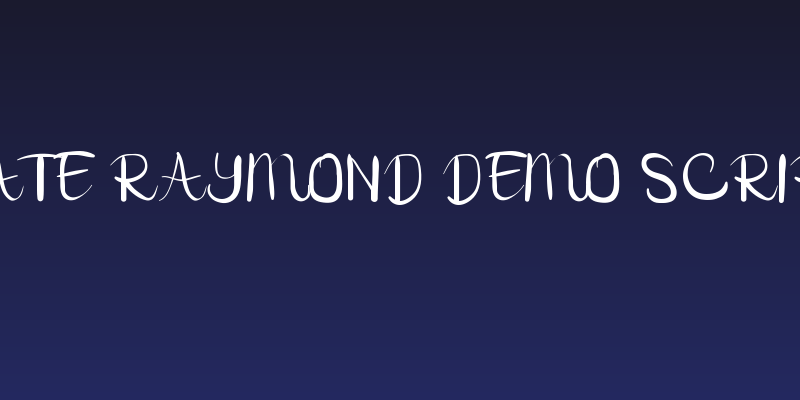 Kate Raymond Demo Script Social Header