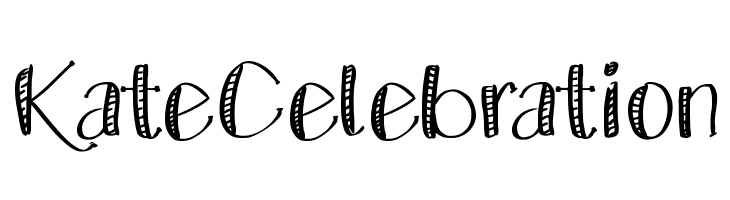 KateCelebration  لخطوط تنزيل
