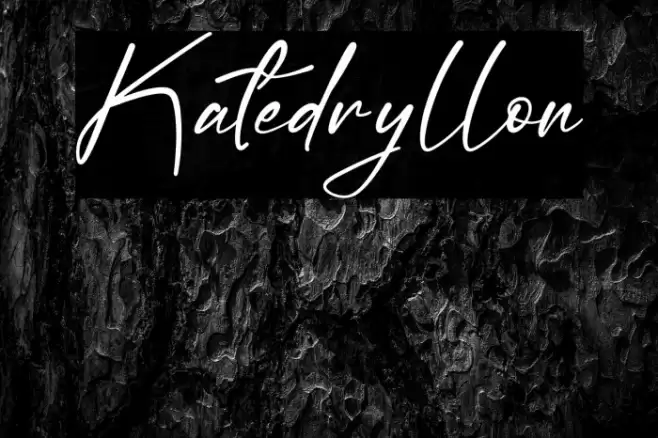 Katedryllon Caratteri examples