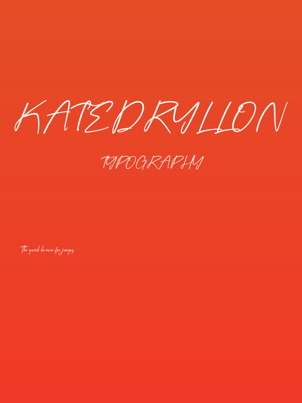 Katedryllon Poster