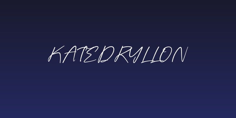 Katedryllon Social Header