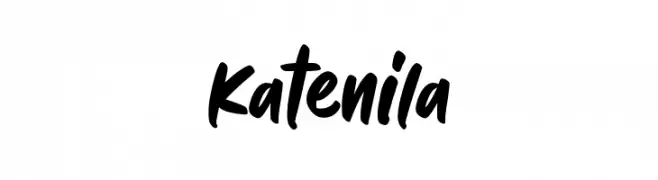 Katenila  Frei Schriftart Herunterladen