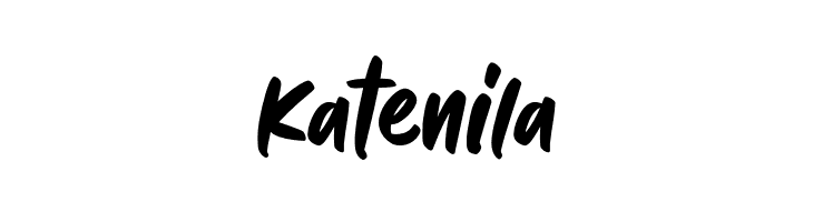 Katenila  免费字体下载