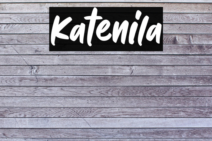 Katenila Example 3