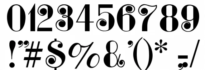 KaterRino Font OTHER CHARS