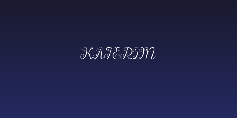 Katerlin Social Header