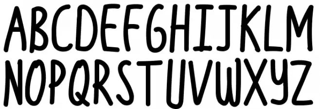 Kathanesya フォント 大文字