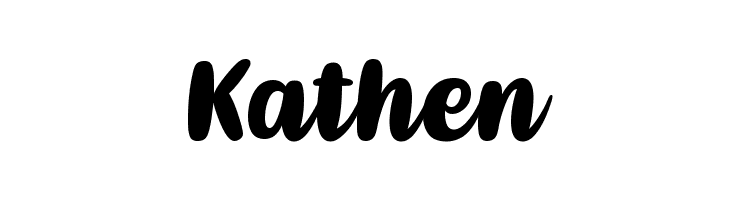 Kathen  baixar fontes gratis