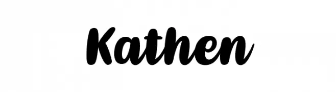 Kathen  Скачать бесплатные шрифты