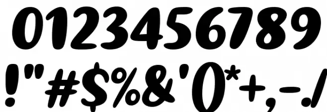 Kathen Font OTHER CHARS