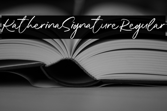 Katherina Signature Regular Example 3