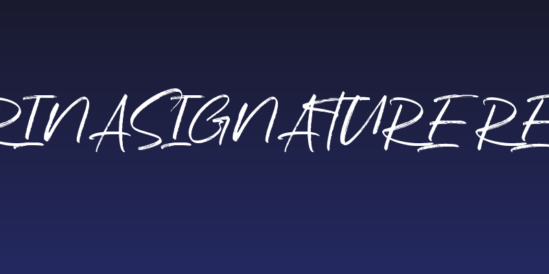 Katherina Signature Regular Social Header