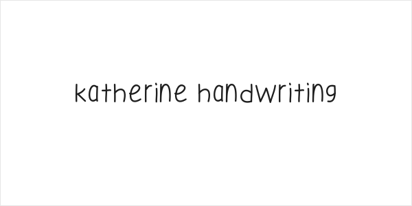 Katherine Handwriting Logo