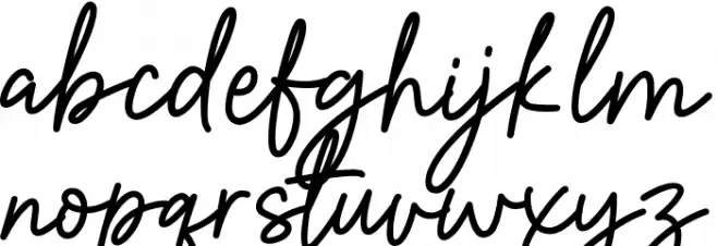 Katherine Thompson DEMO! DEMO! 字体 小写