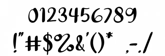 Katherine Font OTHER CHARS