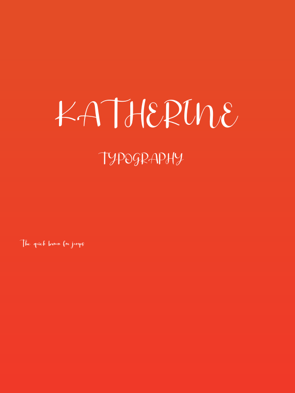 Katherine Poster
