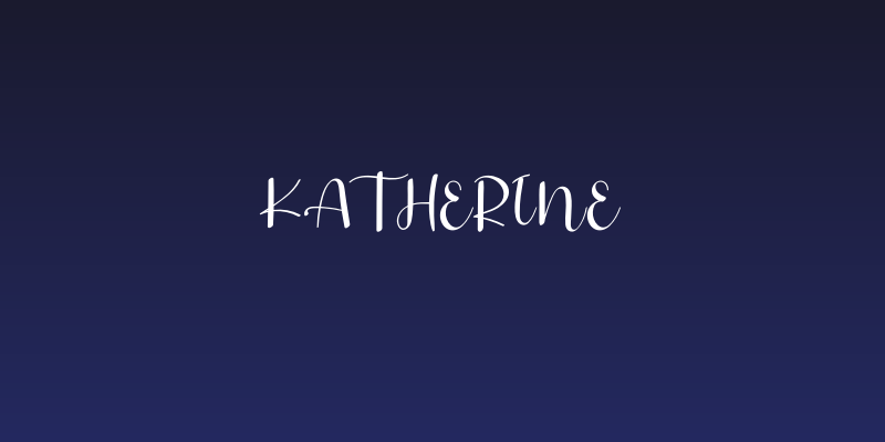 Katherine Social Header