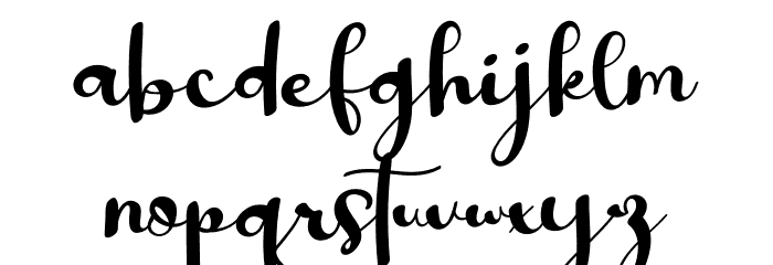 Katherine Font LOWERCASE