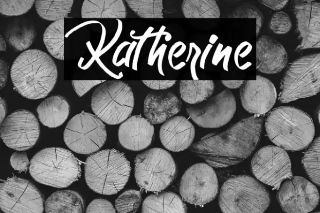 Katherine Font examples