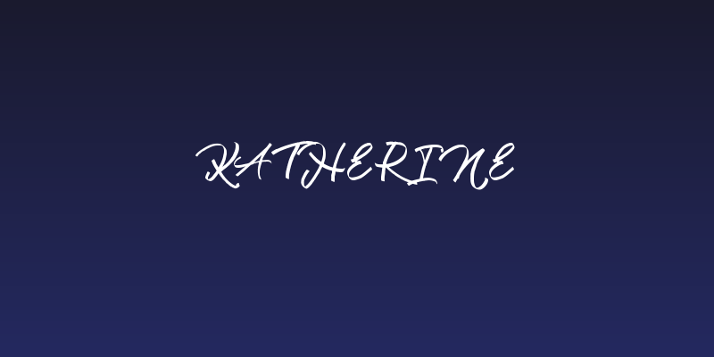 Katherine Social Header