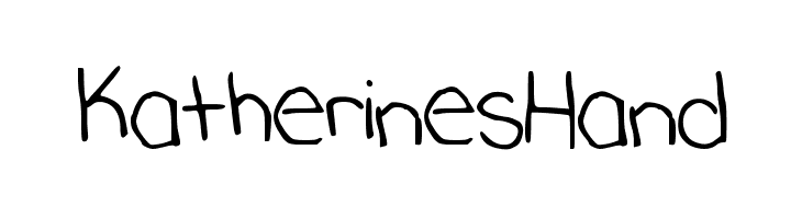 KatherinesHand Font