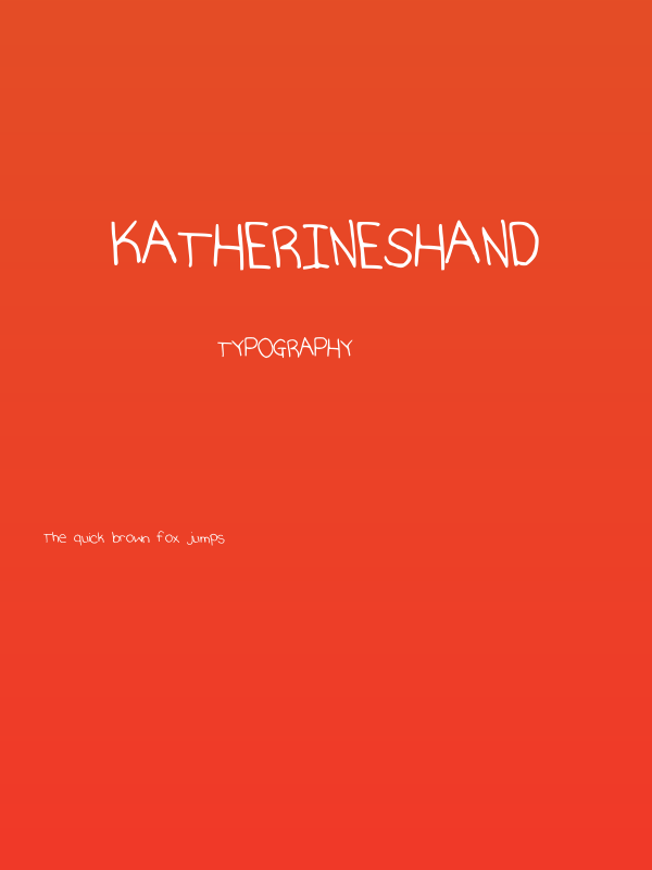 KatherinesHand Poster