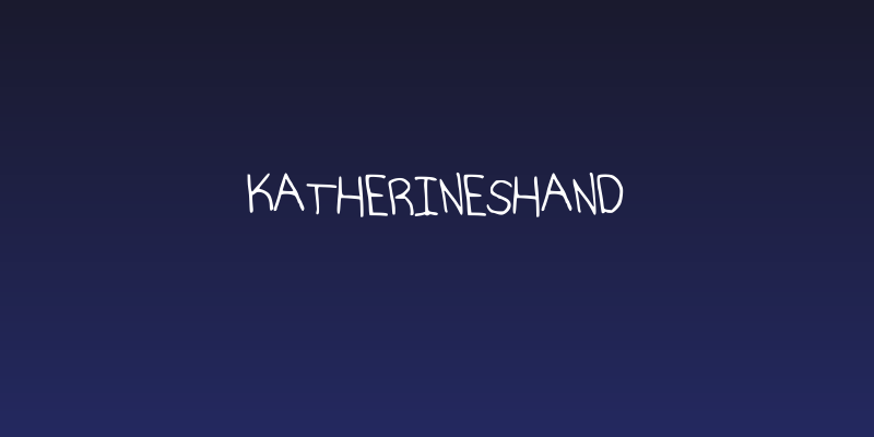 KatherinesHand Social Header