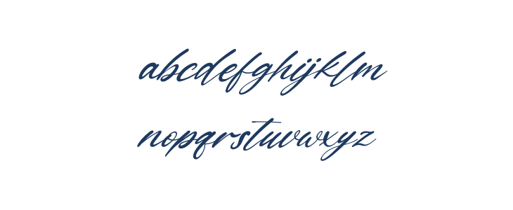 Katherinna Italic Lowercase