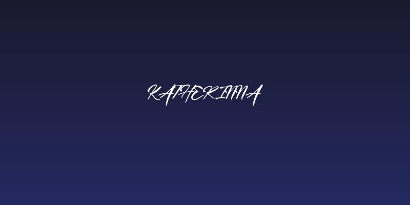 Katherinna Social Header