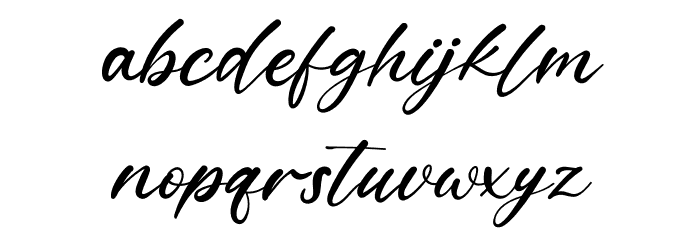 Katherinna Font LOWERCASE