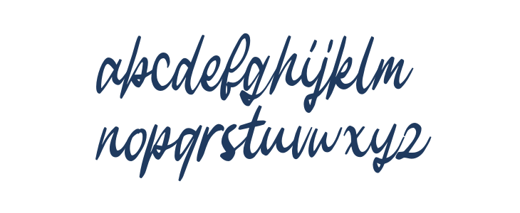 KathicaScriptDEMO-Regular Lowercase