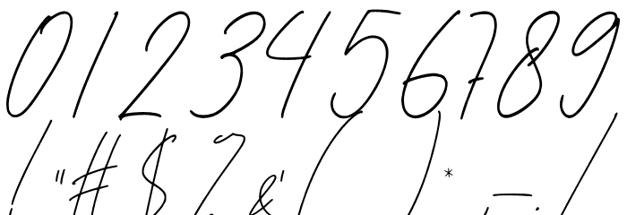 Kathilass Font OTHER CHARS