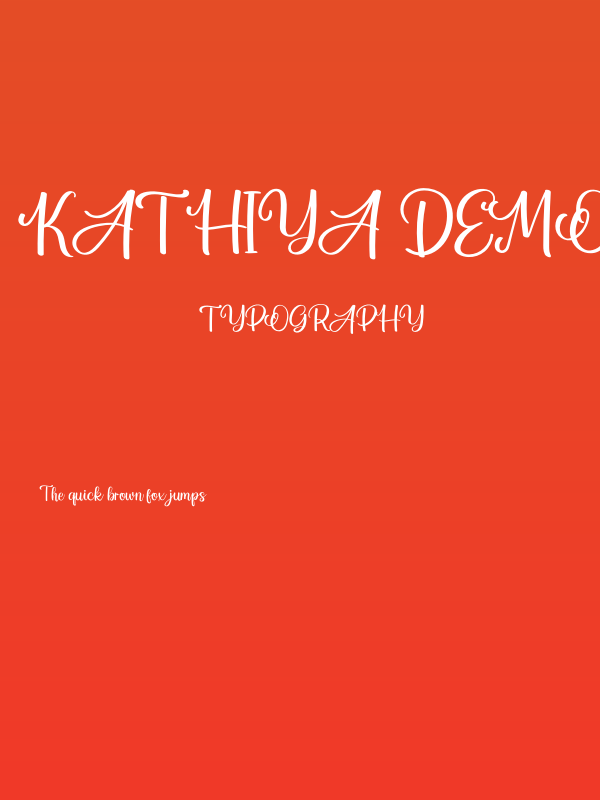 Kathiya Demo Poster