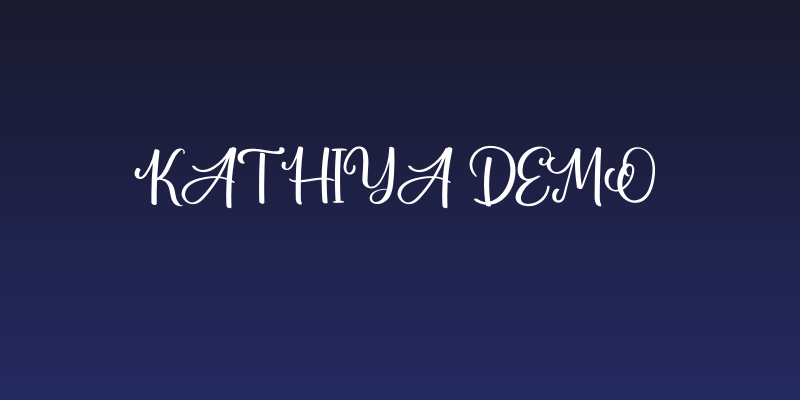 Kathiya Demo Social Header