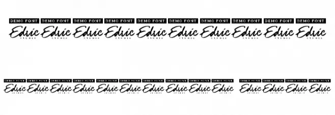 Kathleen Tico Demo Font OTHER CHARS