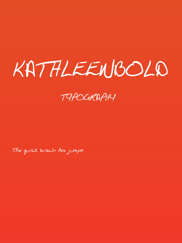 KathleenBold Poster