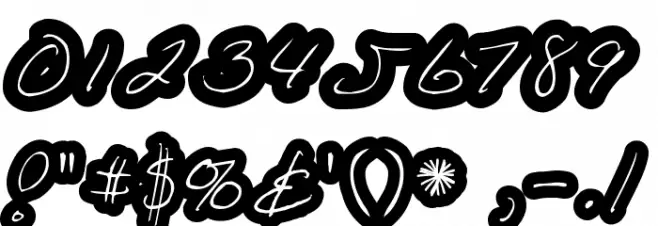 KathleenInline フォント その他の文字