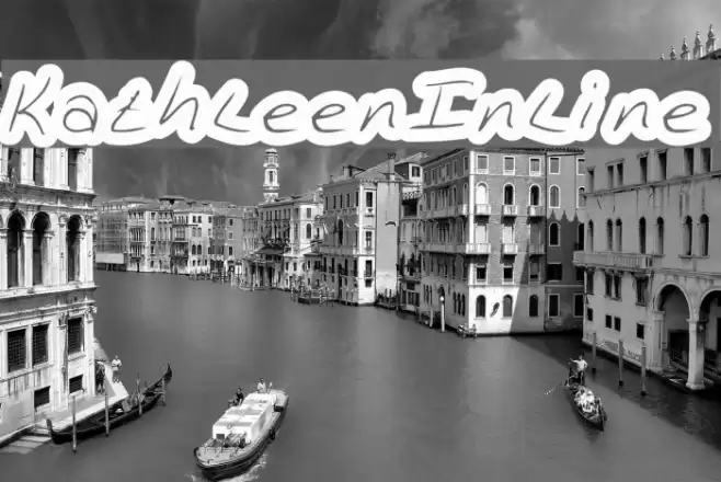 KathleenInline フォント examples