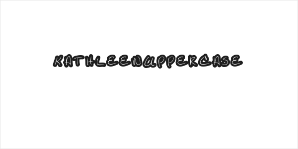 KathleenUppercase Logo