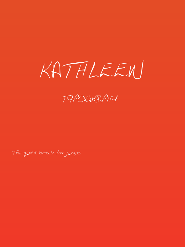Kathleen Poster