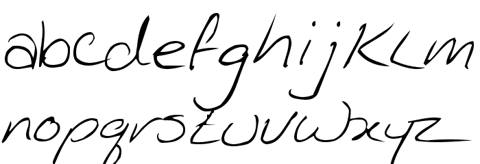 Kathleen Font LOWERCASE