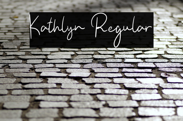Kathlyn Regular Example 3